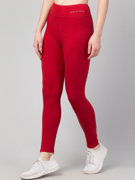 Women Solid Ankle Length Tights