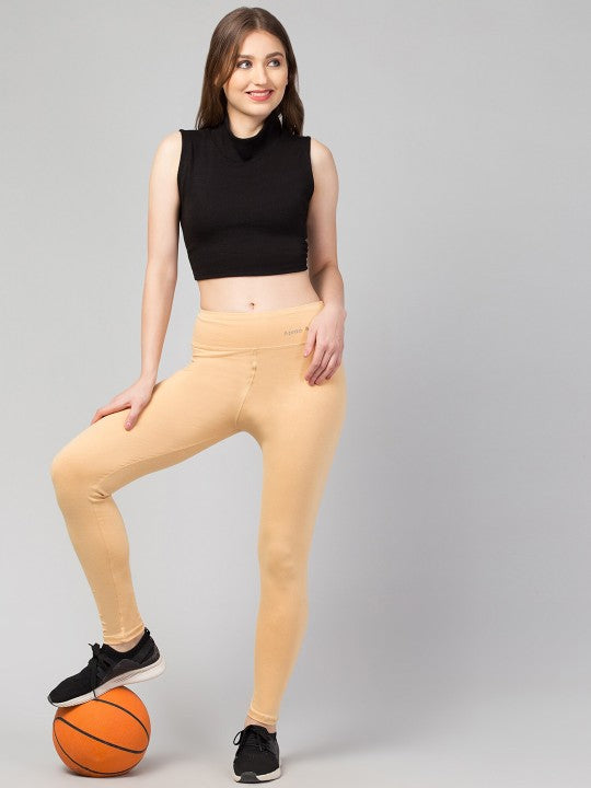 Women High Rise Ankle Length Training Tights