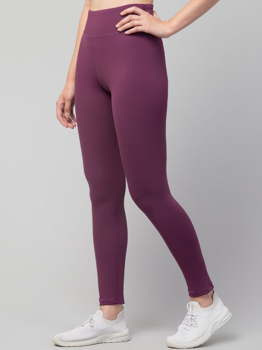 Women Pack Of 2 Dry-Fit High Waist Running Tights