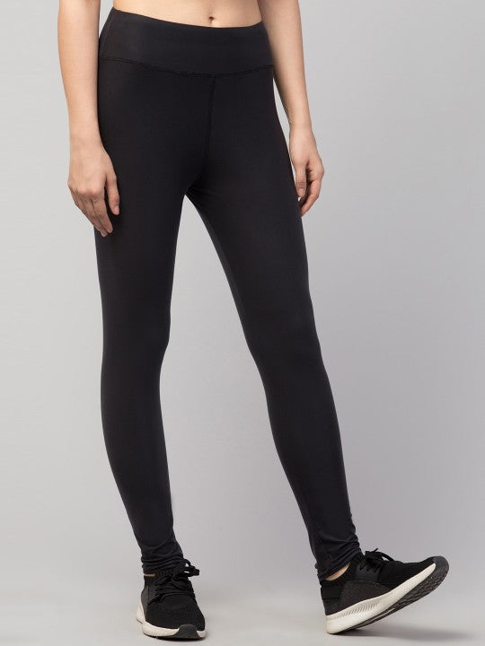 Women Pack Of 2 Dry-Fit High Waist Running Tights