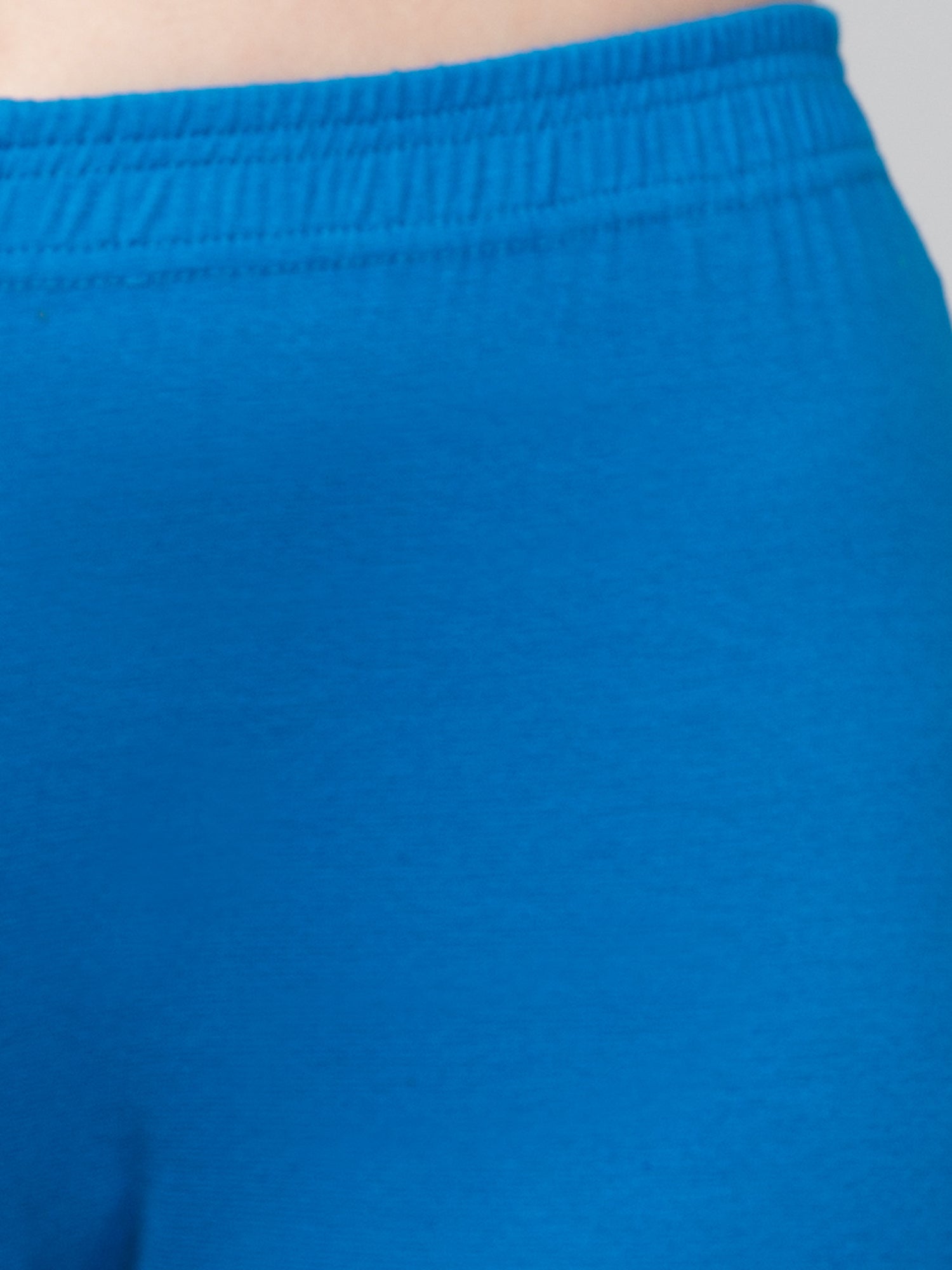 Women Solid Blue  Mid Rise Skinny Fit  Capris