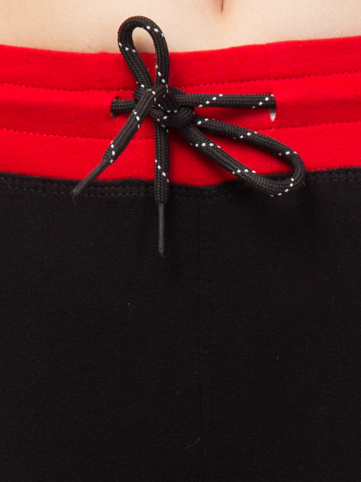 Women Solid Hot Black Shorts