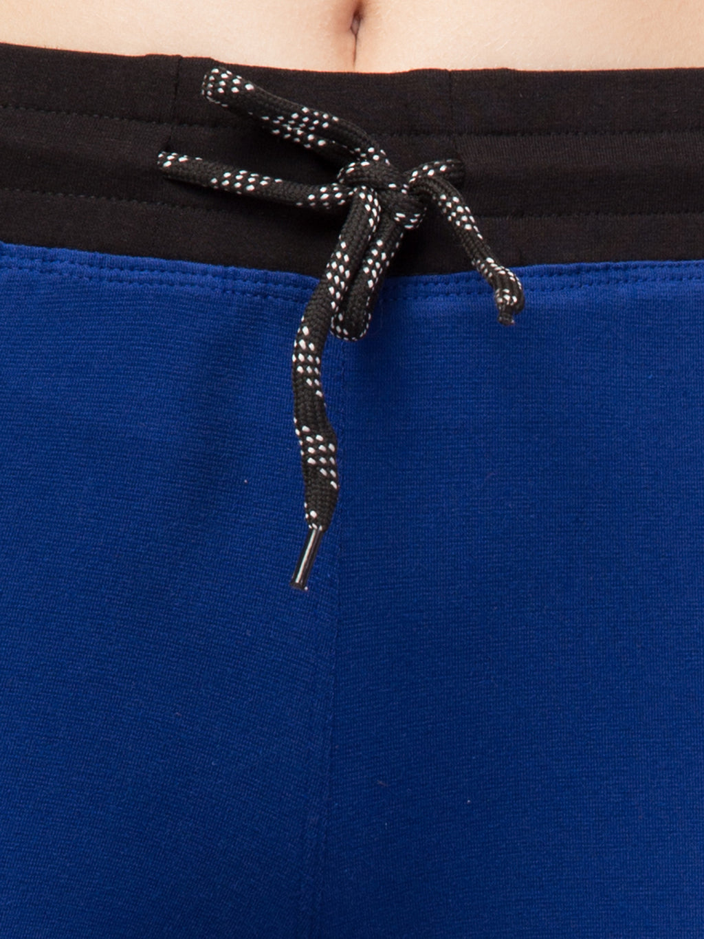 Women Solid Hot Blue Shorts