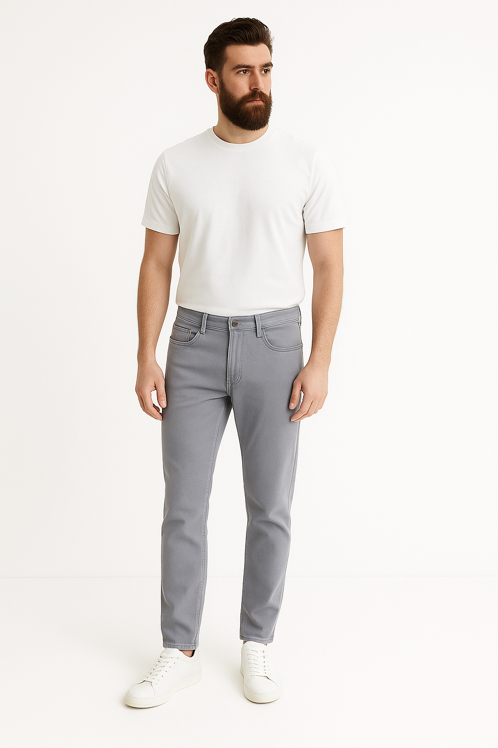 Men Comfort Regular Fit Jeans