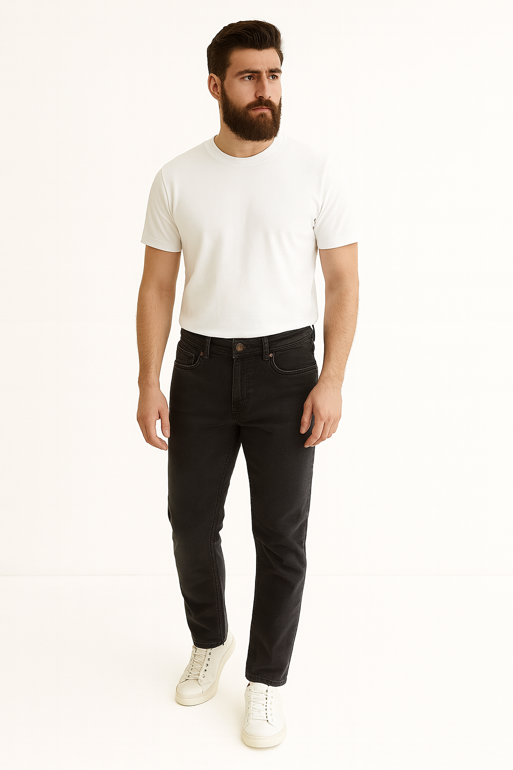 Men Comfort Regular Fit Jeans