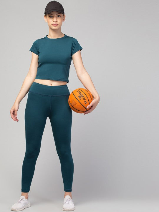 Women High Waist Dry-Fit Running Tights