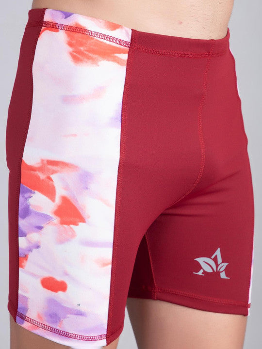 Men Printed Swim Bottoms
