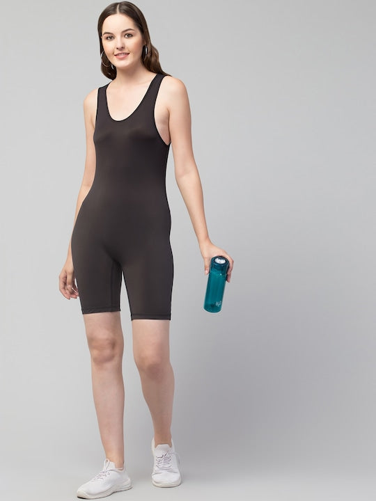 Sleeveless Legsuit Swimwear