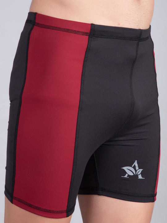 Men Colourblocked Swim Bottoms