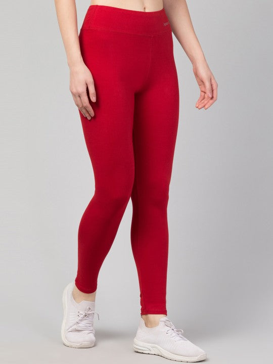 Women Solid Ankle Length Tights