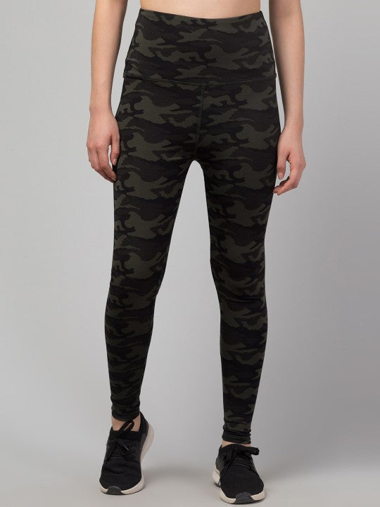 Women Printed Rapid-Dry Sports Tights