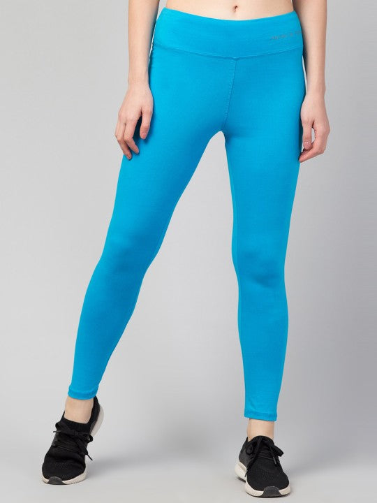 Women Slim Fit High-Rise Ankle Length Tights