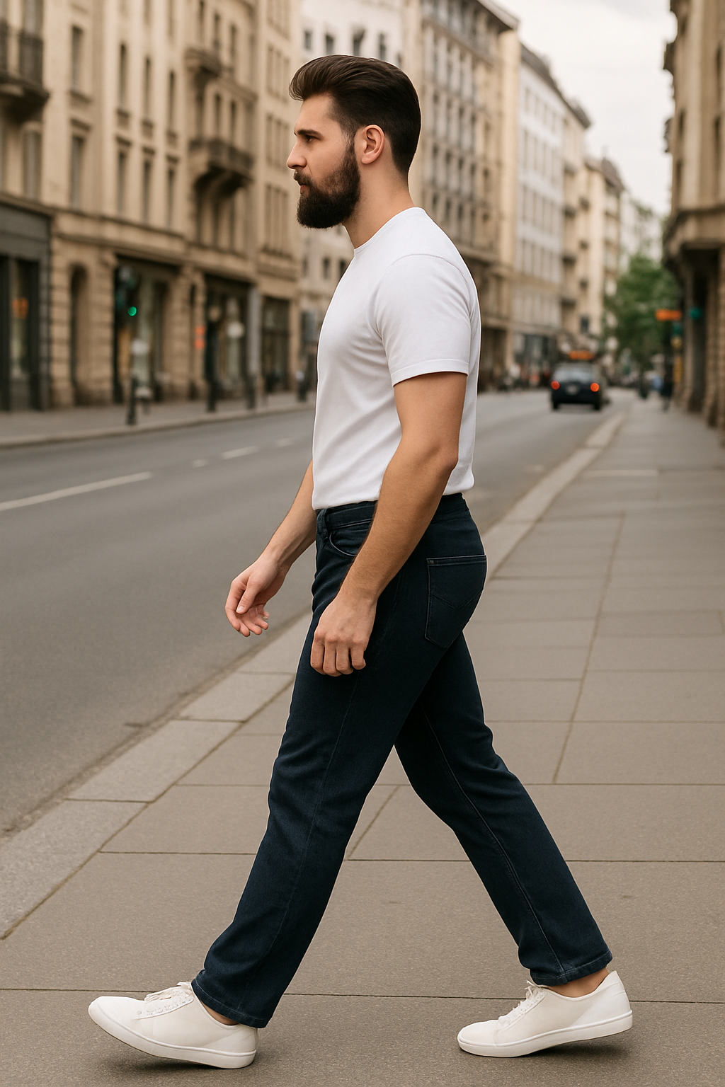 Men Comfort Regular Fit Jeans