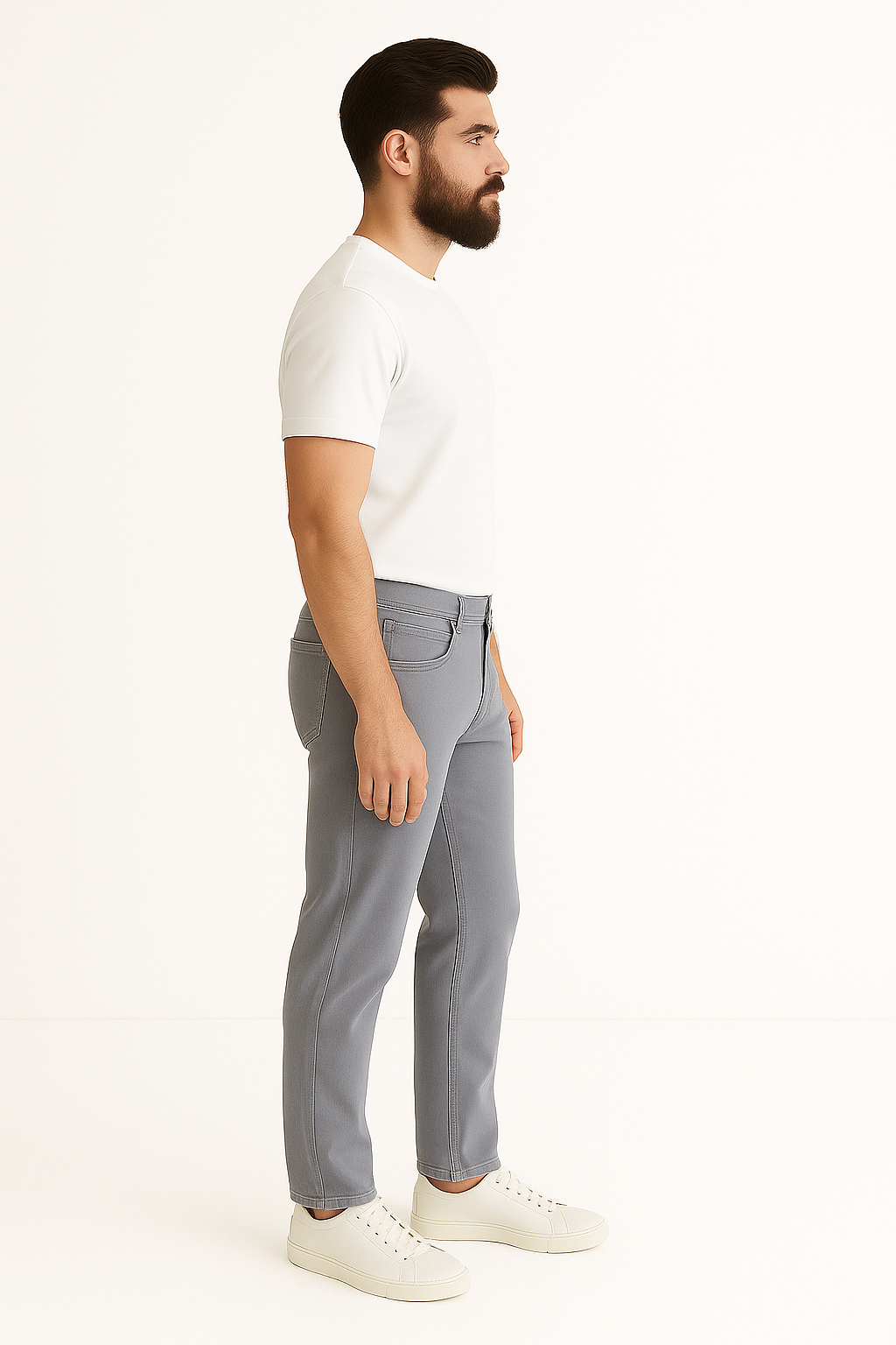 Men Comfort Regular Fit Jeans