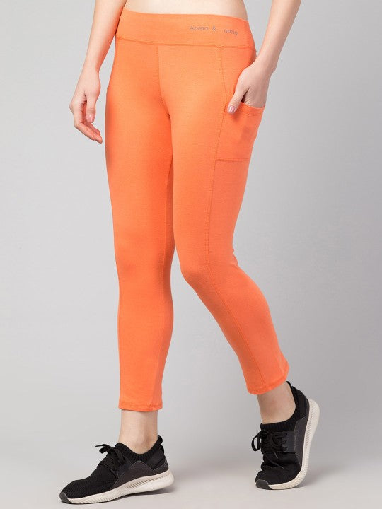 Women Ankle Length Gym Tights
