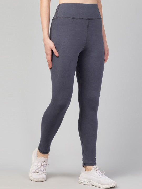 Women Slim Fit High-Rise Ankle Length Tights