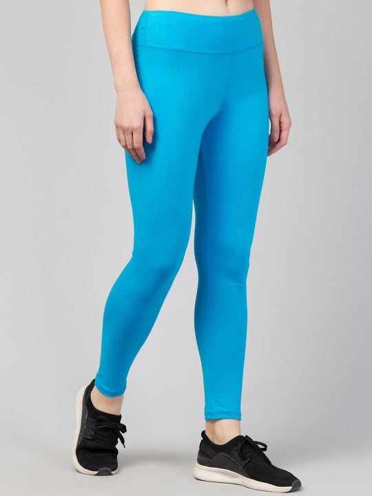 Women Slim Fit High-Rise Ankle Length Tights