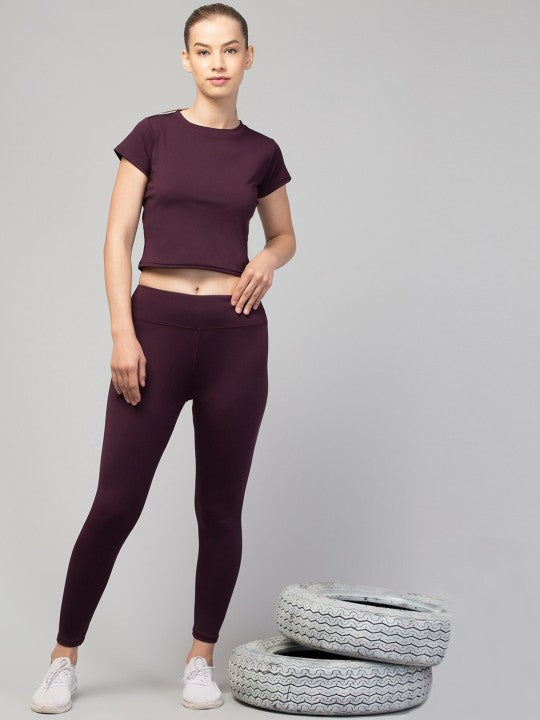 Women High Waist Dry-Fit Running Tights