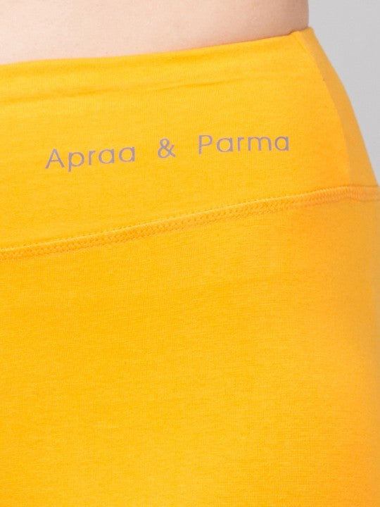 Women Slim Fit High-Rise Ankle Length Gym Tights