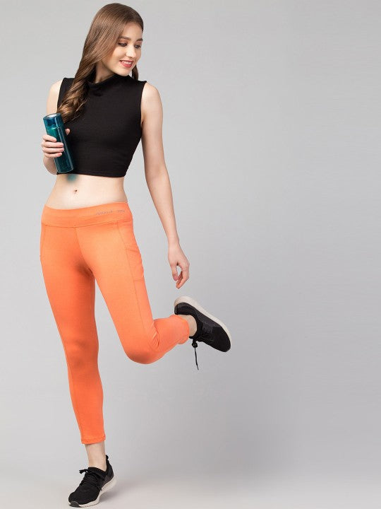 Women Ankle Length Gym Tights