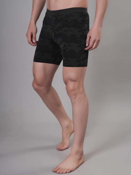 Men Printed Swim Bottoms