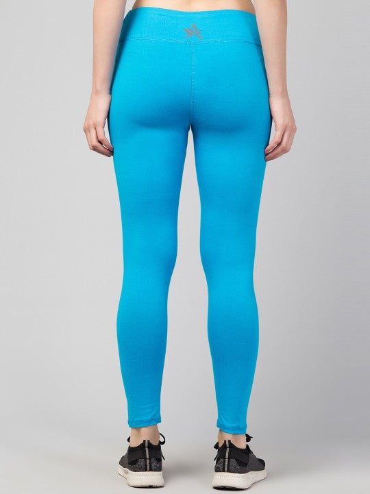 Women Slim Fit High-Rise Ankle Length Tights