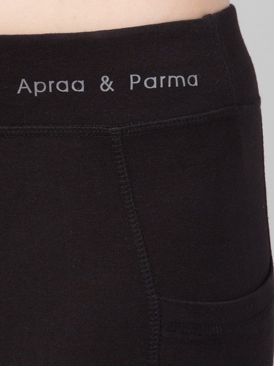 Women Slim Fit Pocket Detail Sports Tights