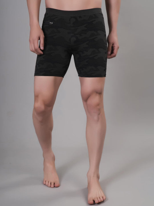 Men Printed Swim Bottoms