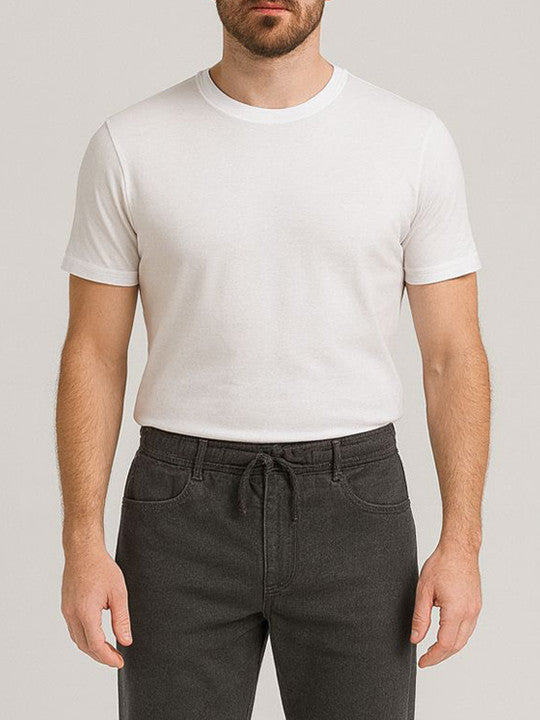Men Regular Fit Denim Trouser