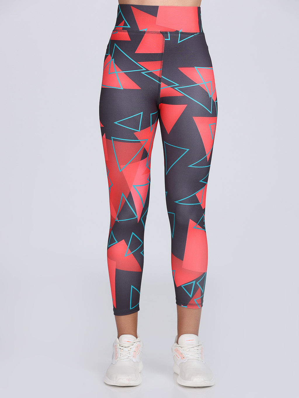 Women Printed Ankle-length Dry Fit Yoga Tights
