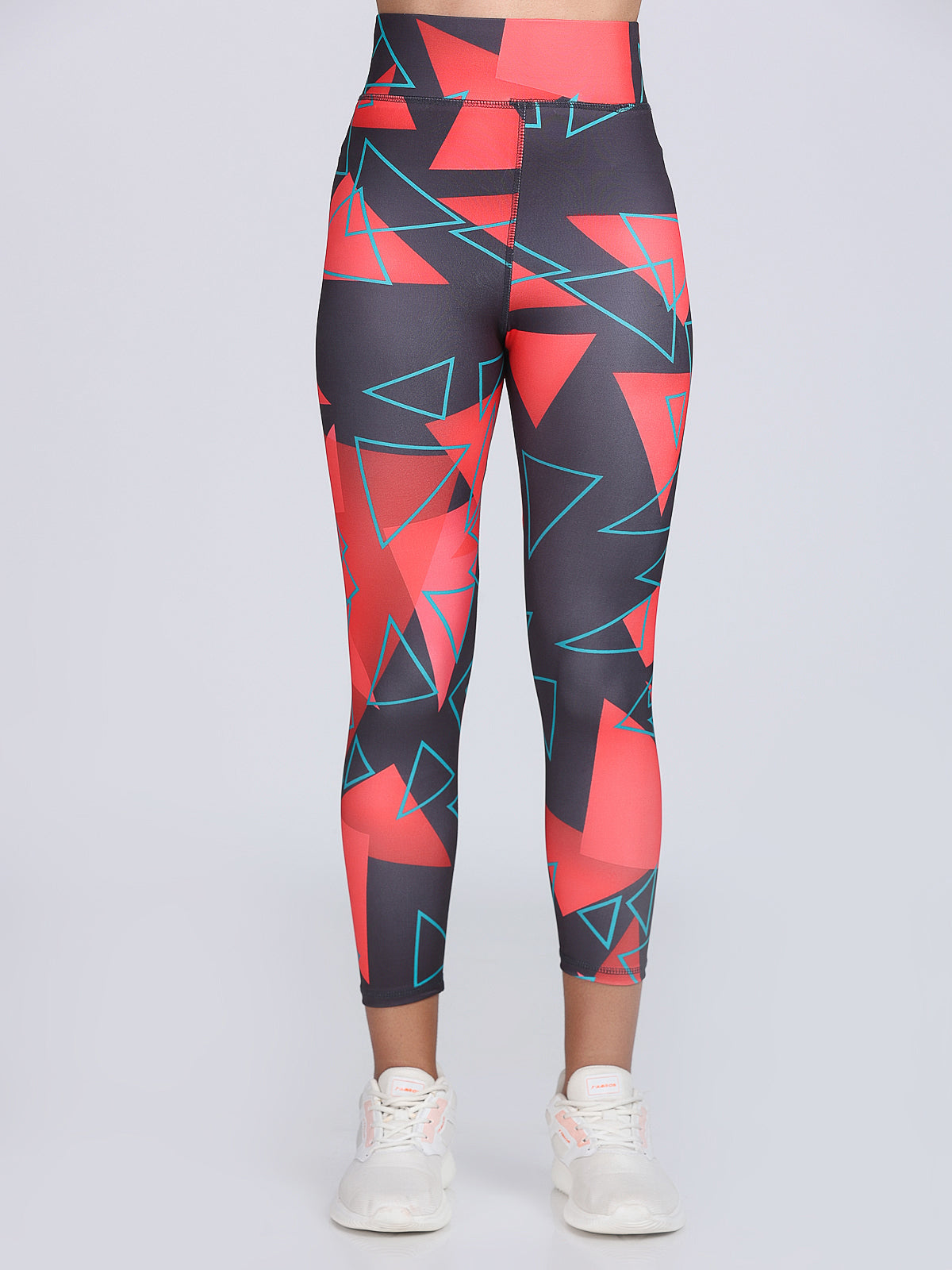 Women Printed Ankle-length Dry Fit Yoga Tights