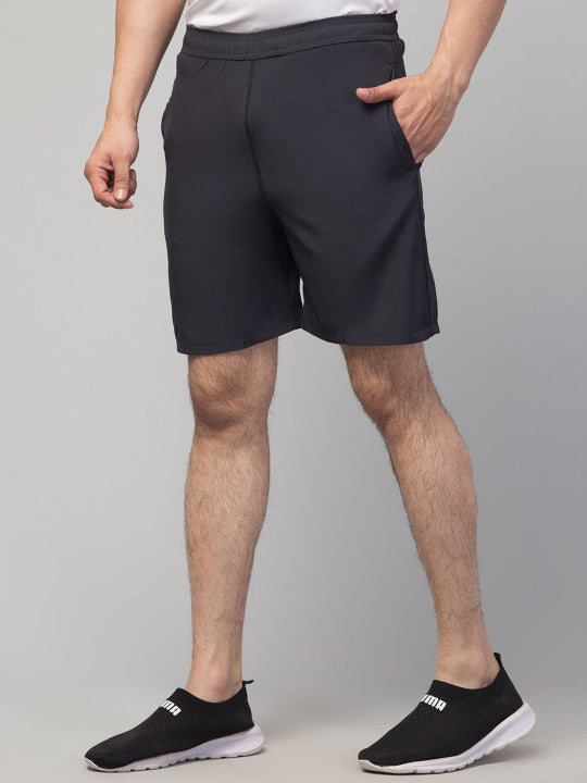 Men Running Sports Grey Shorts