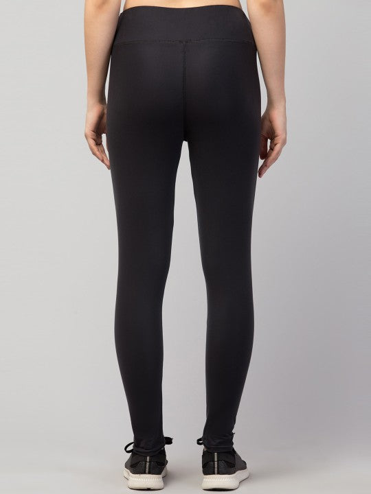 Women Pack Of 2 High-Rise Ankle Length Tights