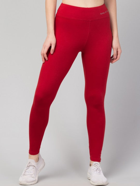 Women Solid Ankle Length Tights
