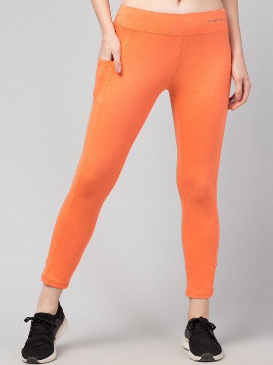 Women Ankle Length Gym Tights