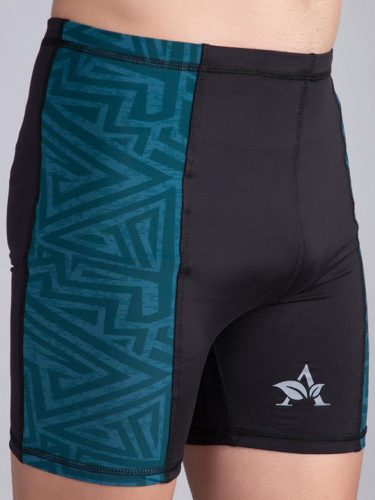 Men Printed Swim Shorts