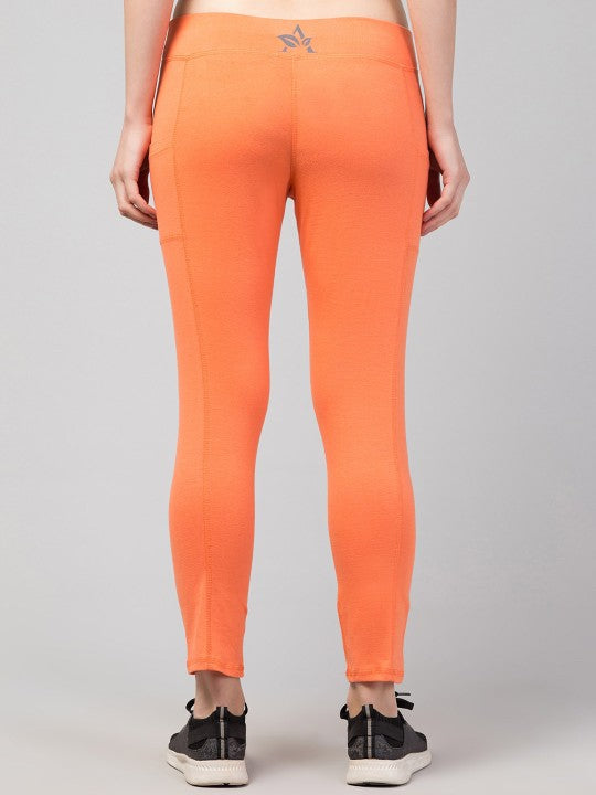 Women Ankle Length Gym Tights