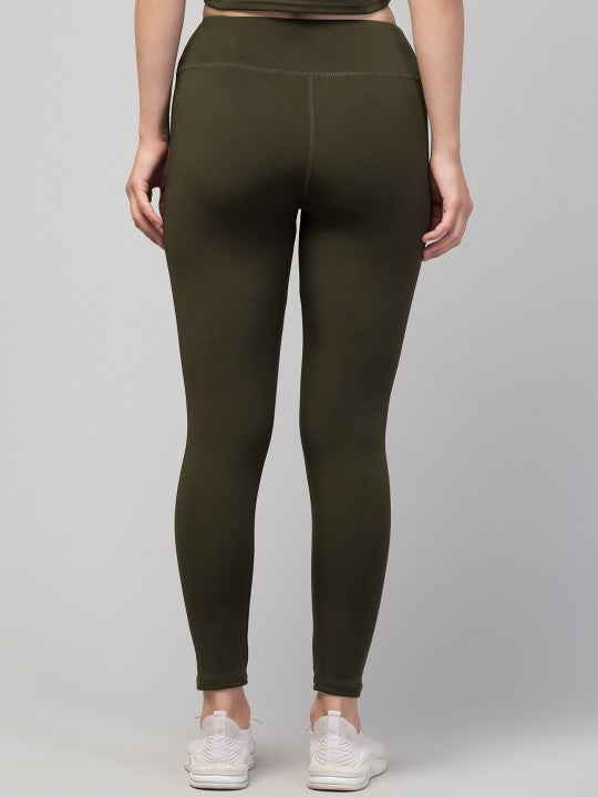 Women High Waist Dry-Fit Running Tights