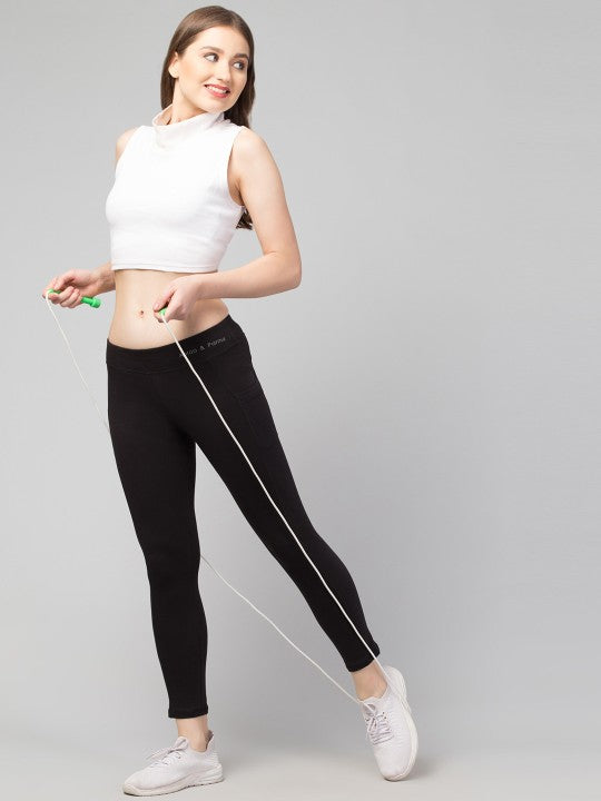 Slim-Fit Ankle-Length Tights