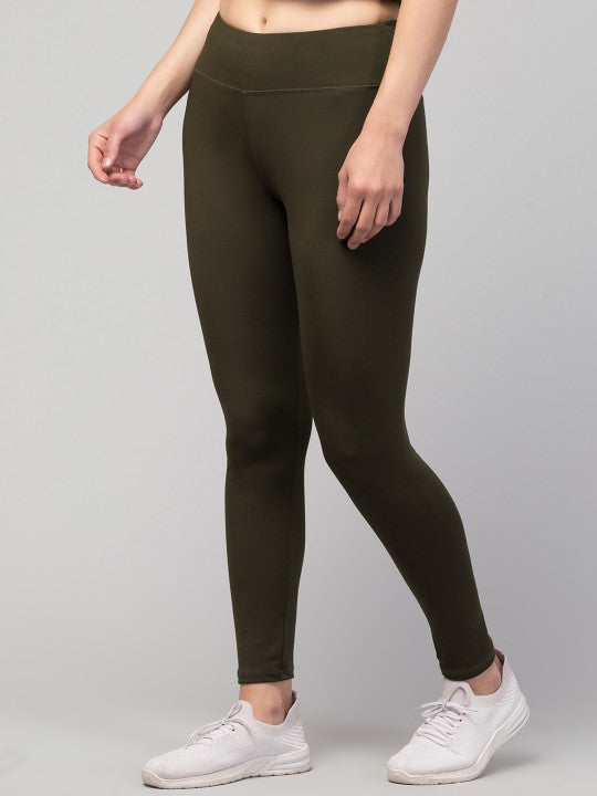 Women High Waist Dry-Fit Running Tights
