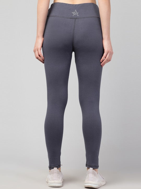 Women Slim Fit High-Rise Ankle Length Tights