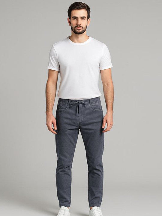 Men Cotton Denim Trouser