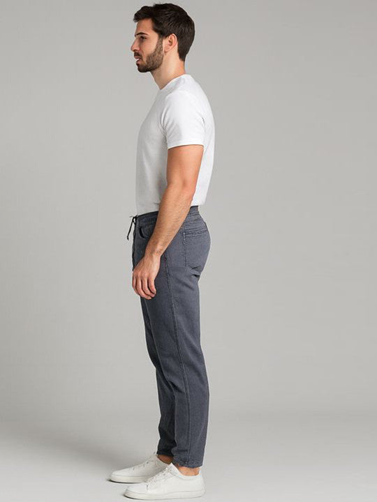 Men Cotton Denim Trouser