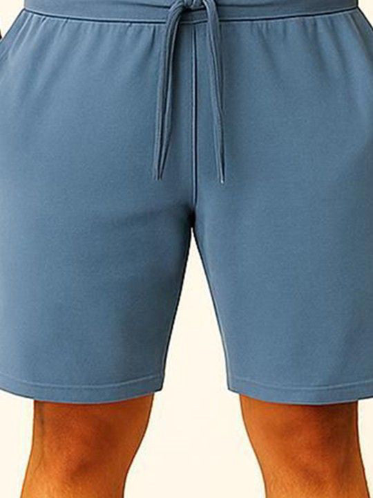 Men Regular Fit Mid-Rise Running Sports Shorts