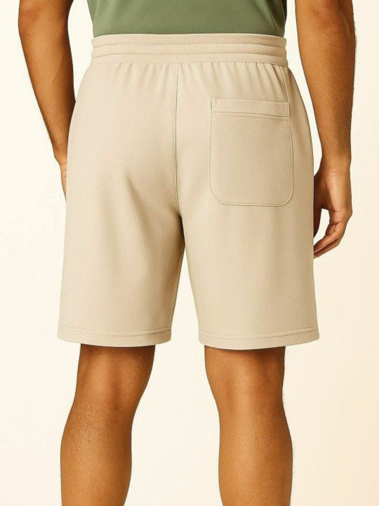 Men Regular Fit Mid-Rise Sports Running Shorts