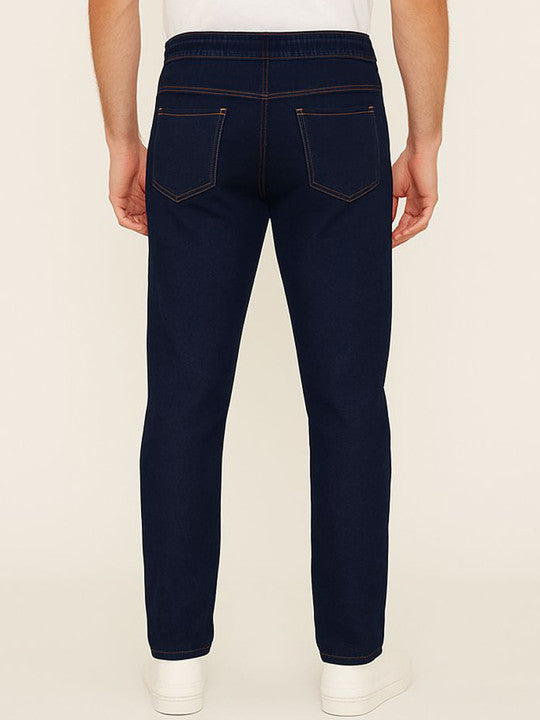 Men Comfort Straight Denim Trouser