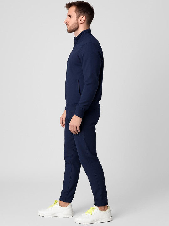 Men’s Stretch Navy Tracksuit Set
